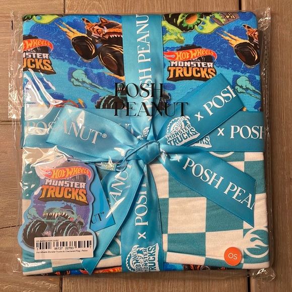 Posh Peanut Other Nwt Posh Peanut Hot Wheels Monster Trucks Patoo